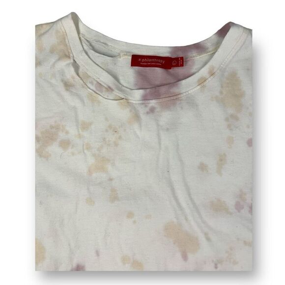 n:philanthropy Tie Dye Distressed T-Shirt Size Large - Picture 5 of 5